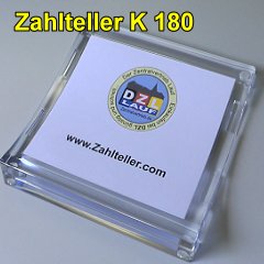 Zahlteller-Formschoener Zahlteller K180